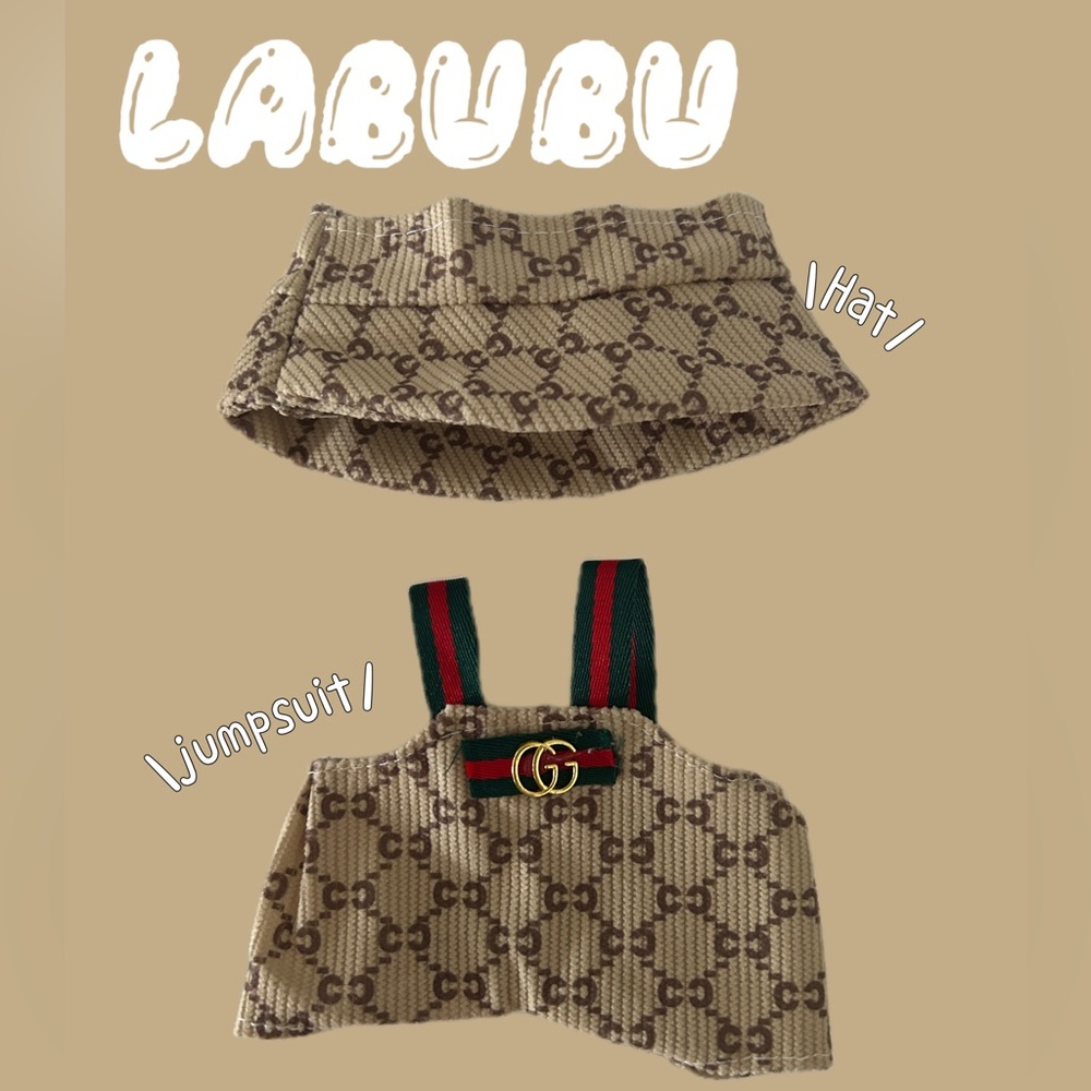 Labubu Gucci jumpsuit set - Picture 1 of 3